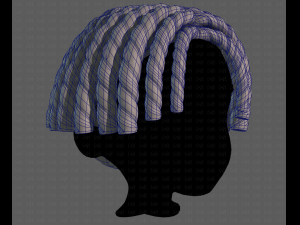 3D Hair style for boy V97 3D 模型