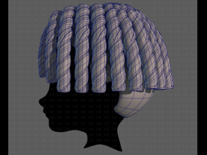 3D Hair style for boy V97 3D 模型