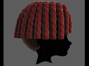 3D Hair style for boy V97 3D 模型