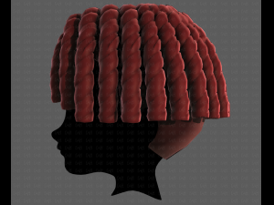 3D Hair style for boy V97 3D 模型