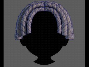 3D Hair style for boy V97 3D 模型