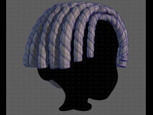 3D Hair style for boy V97 3D 模型