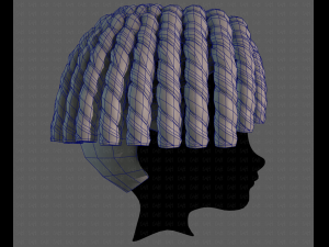 3D Hair style for boy V97 3D 模型