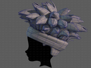 3D Hair style for boy V98 3D Модель