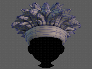 3D Hair style for boy V98 3D Модель