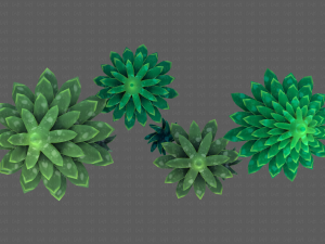 Trees Cartoon V17 3D Модель