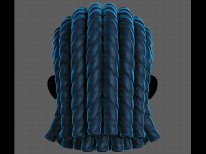 3D Hair style for boy V99 Model 3D