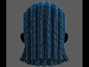 3D Hair style for boy V99 3D Model