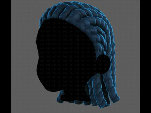 3D Hair style for boy V99 3D Model