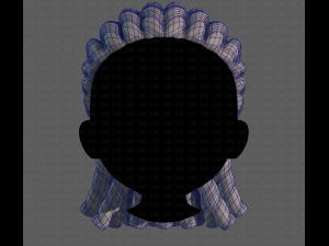 3D Hair style for boy V99 Model 3D