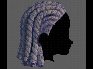 3D Hair style for boy V99 Model 3D