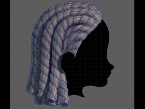 3D Hair style for boy V99 3D Model