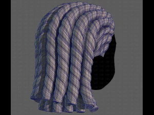 3D Hair style for boy V99 3D Model