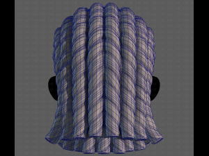3D Hair style for boy V99 Model 3D