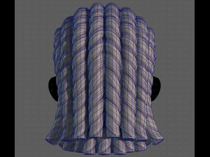 3D Hair style for boy V99 3D Model