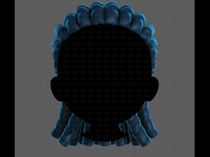 3D Hair style for boy V99 Model 3D