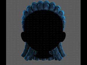 3D Hair style for boy V99 3D Model