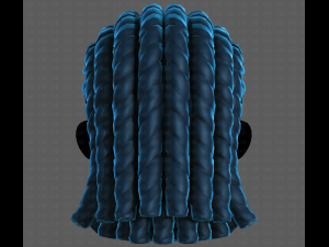 3D Hair style for boy V99 Model 3D
