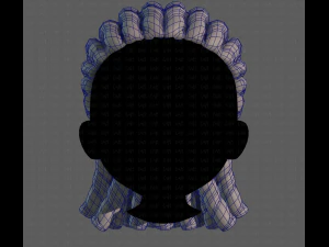 3D Hair style for boy V99 3D Model