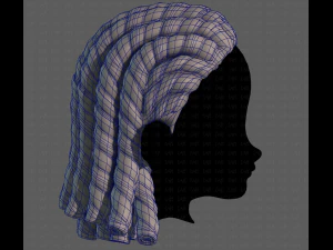 3D Hair style for boy V99 3D Model