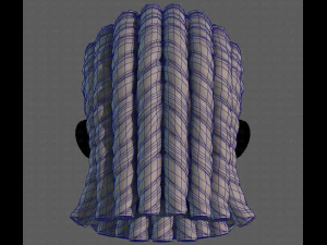 3D Hair style for boy V99 3D Model