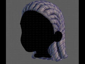 3D Hair style for boy V99 3D Model