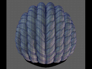 3D Hair style for boy V99 3D Model