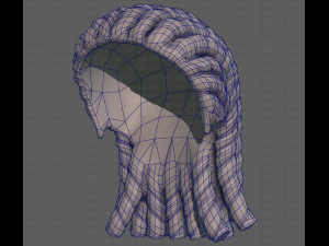 3D Hair style for boy V99 Model 3D