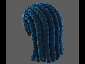 3D Hair style for boy V99 3D Model