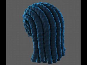 3D Hair style for boy V99 3D Model