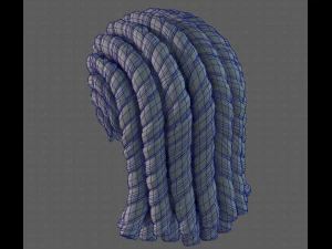 3D Hair style for boy V99 3D Model