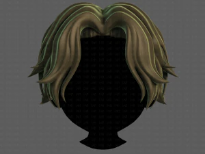 3D Hair style for boy V100 3D Model