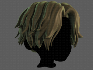 3D Hair style for boy V100 Model 3D