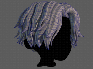 3D Hair style for boy V100 Model 3D