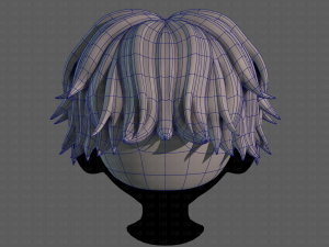 3D Hair style for boy V100 Model 3D