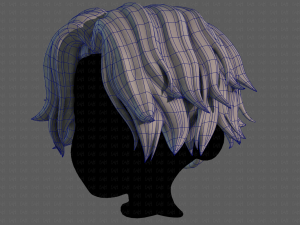 3D Hair style for boy V100 Model 3D