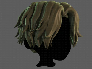 3D Hair style for boy V100 3D Model