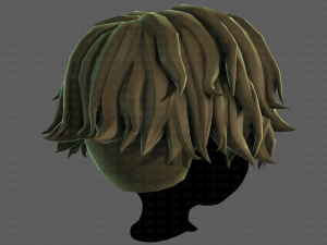 3D Hair style for boy V100 Model 3D