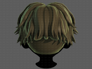 3D Hair style for boy V100 Model 3D