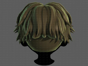 3D Hair style for boy V100 3D Model