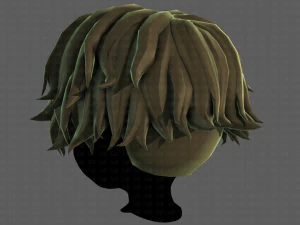 3D Hair style for boy V100 3D Model