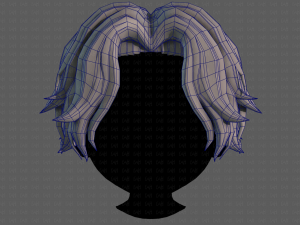 3D Hair style for boy V100 Model 3D
