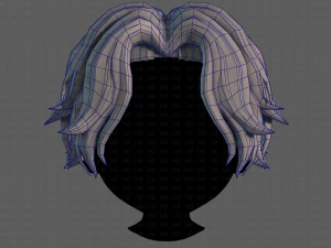 3D Hair style for boy V100 3D Model
