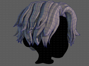 3D Hair style for boy V100 Model 3D