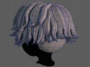 3D Hair style for boy V100 Model 3D