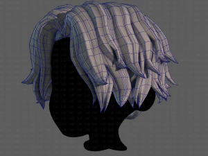 3D Hair style for boy V100 3D Model