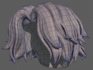 3D Hair style for boy V100 3D Model