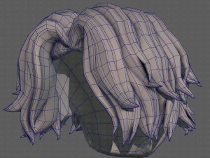 3D Hair style for boy V100 3D Model