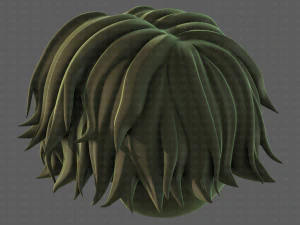 3D Hair style for boy V100 3D Model