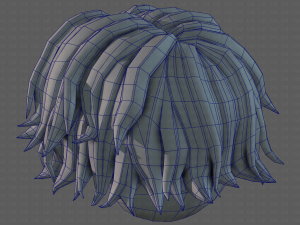 3D Hair style for boy V100 Model 3D